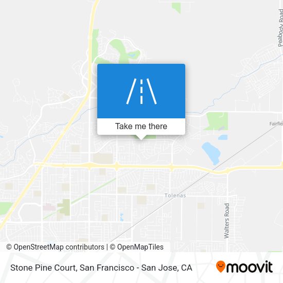 Stone Pine Court map