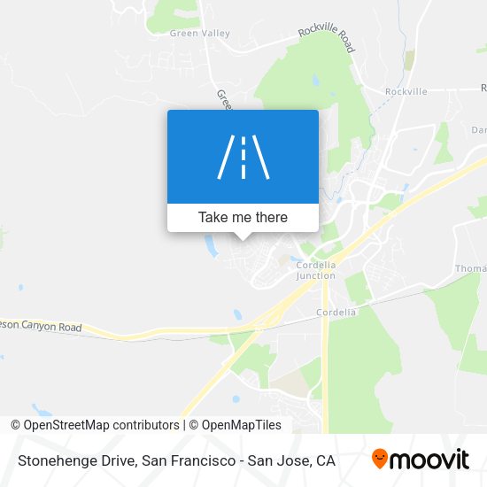 Stonehenge Drive map