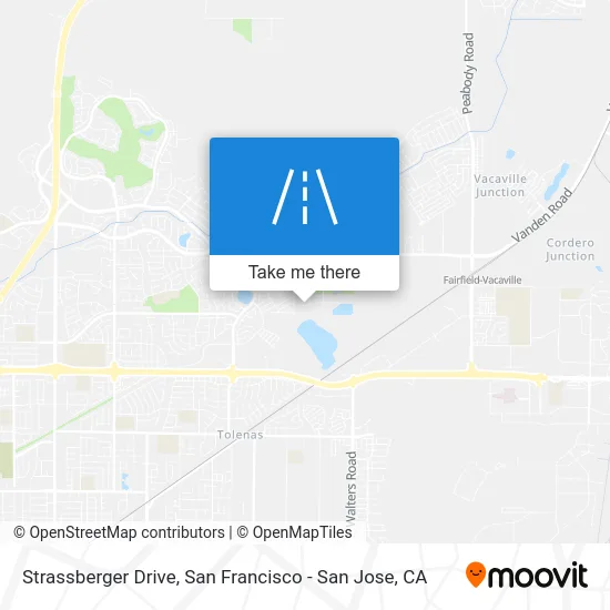 Strassberger Drive map