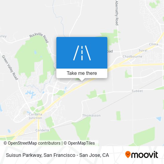 Suisun Parkway map