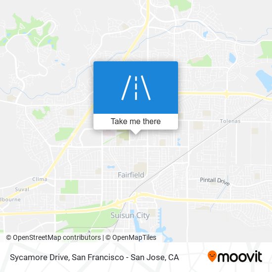 Sycamore Drive map