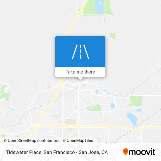 Mapa de Tidewater Place