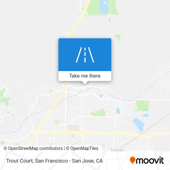 Mapa de Trout Court