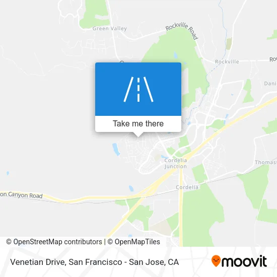 Venetian Drive map