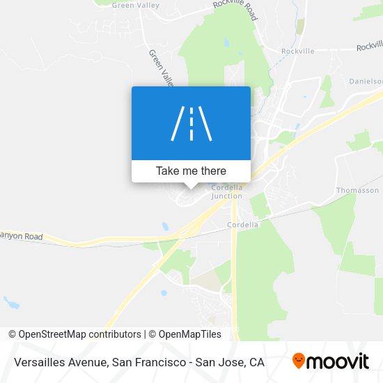 Versailles Avenue map