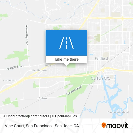 Vine Court map