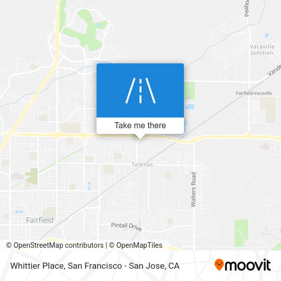Mapa de Whittier Place