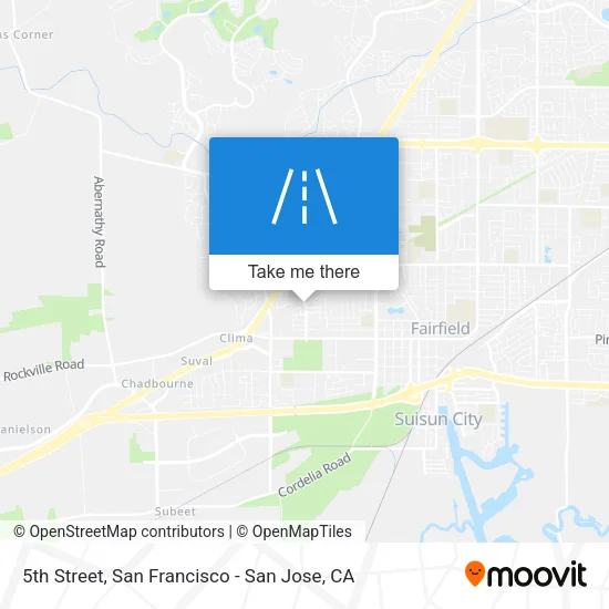 5th Street map