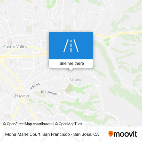 Mapa de Mona Marie Court