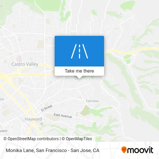 Monika Lane map