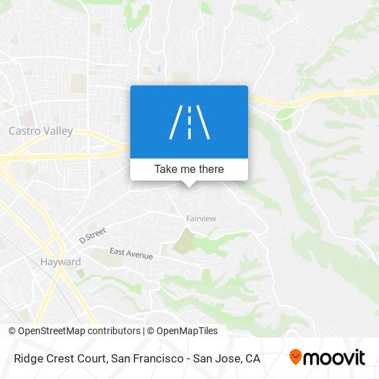 Ridge Crest Court map