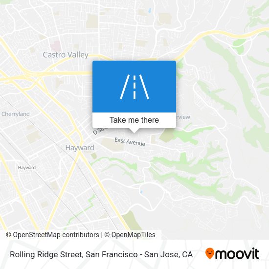 Mapa de Rolling Ridge Street