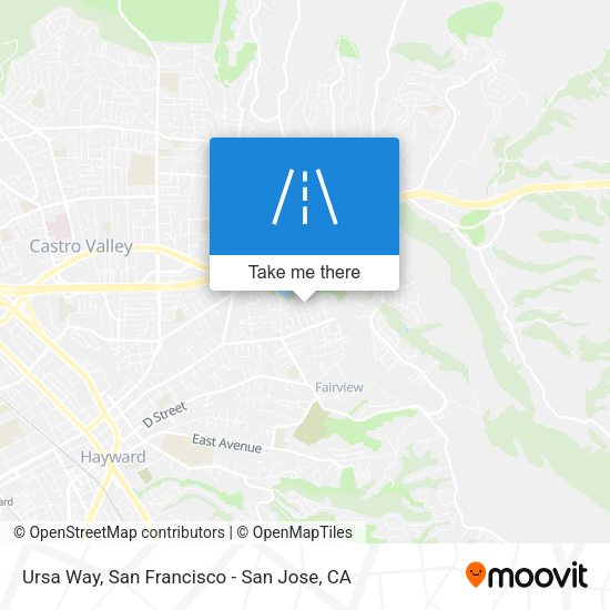 Mapa de Ursa Way
