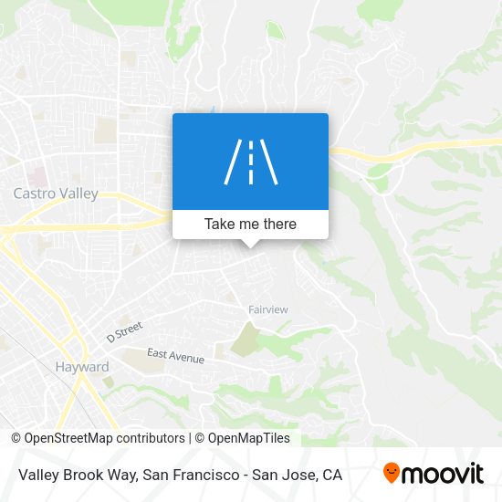 Mapa de Valley Brook Way