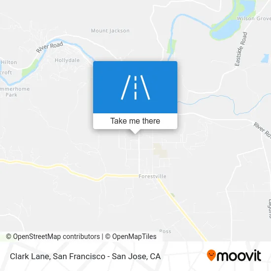 Clark Lane map