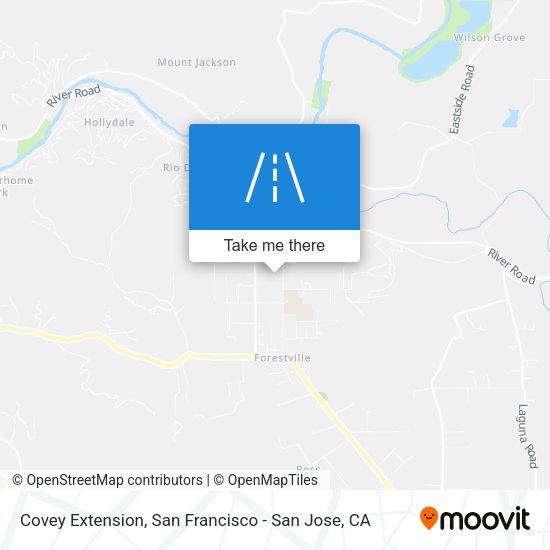 Mapa de Covey Extension