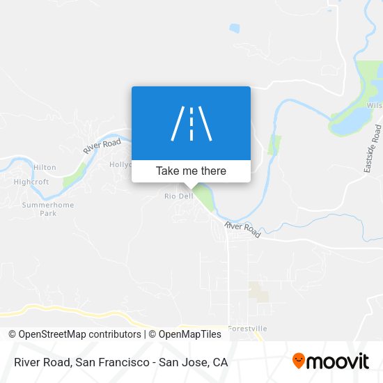 Mapa de River Road