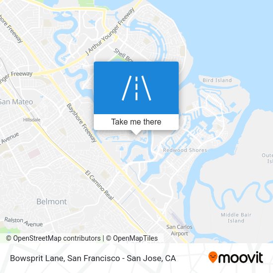 Bowsprit Lane map