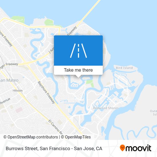 Mapa de Burrows Street