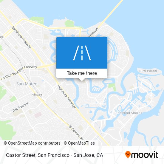Mapa de Castor Street