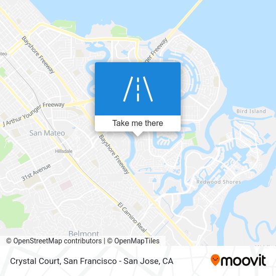 Mapa de Crystal Court