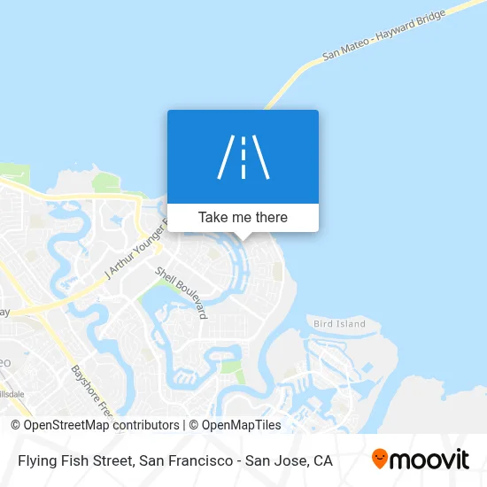 Flying Fish Street map