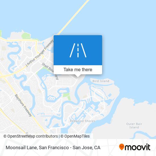 Mapa de Moonsail Lane