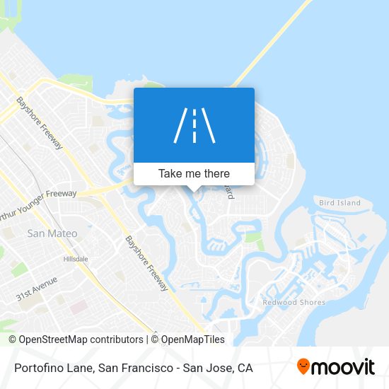 Mapa de Portofino Lane