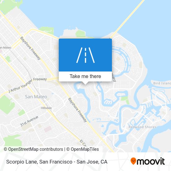 Mapa de Scorpio Lane