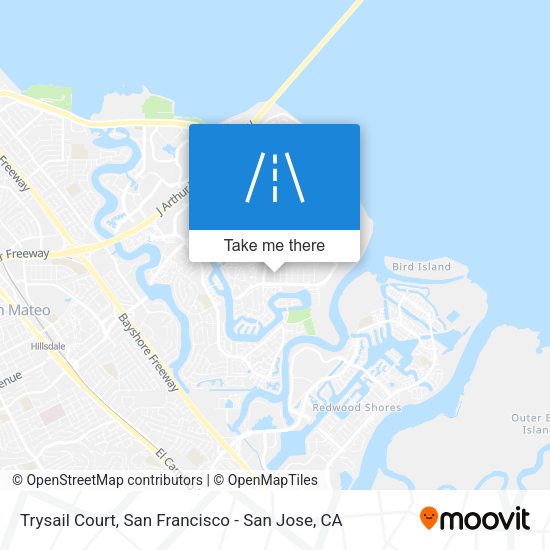 Mapa de Trysail Court