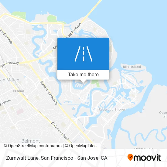 Zumwalt Lane map