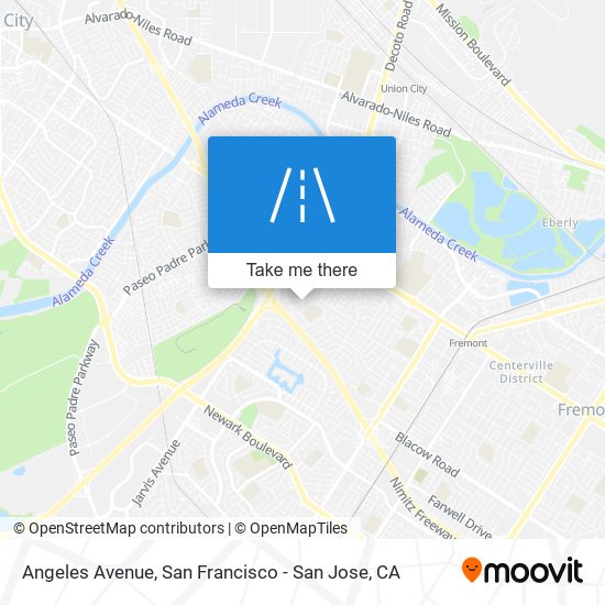 Angeles Avenue map