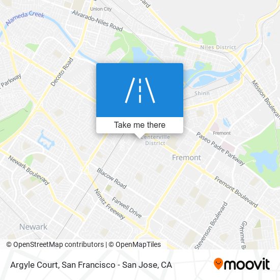 Argyle Court map