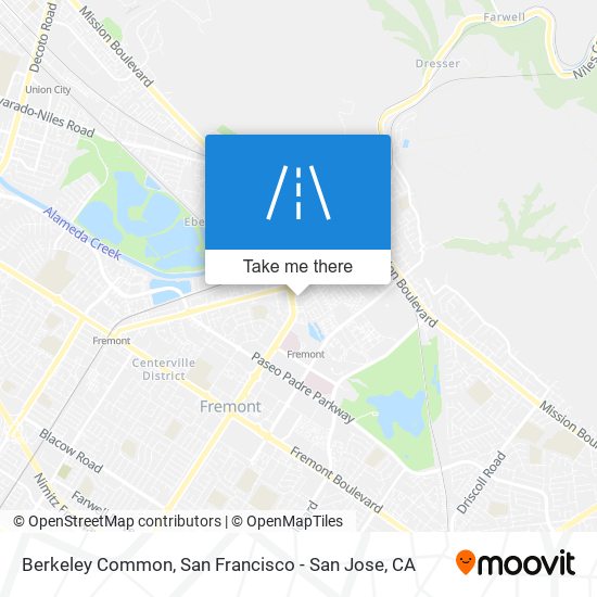 Berkeley Common map