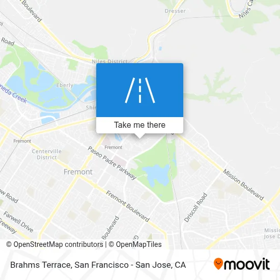 Brahms Terrace map