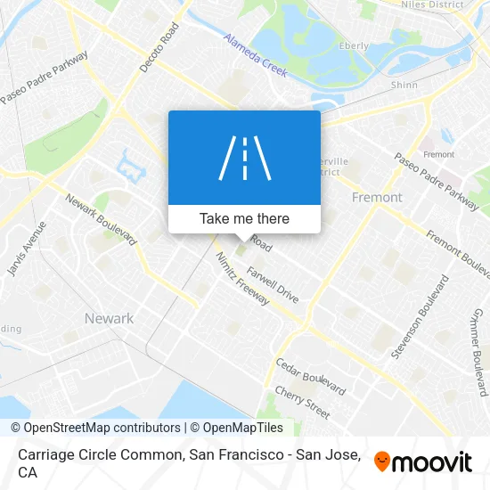 Mapa de Carriage Circle Common