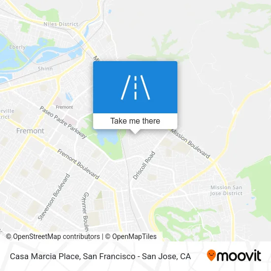 Mapa de Casa Marcia Place