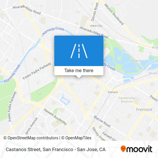 Mapa de Castanos Street
