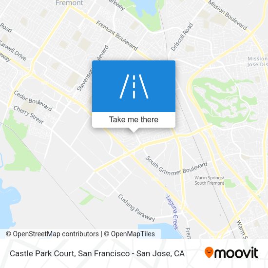 Castle Park Court map