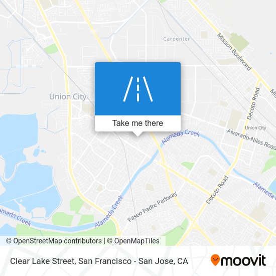 Mapa de Clear Lake Street