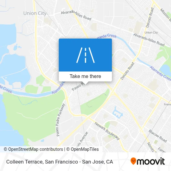 Colleen Terrace map