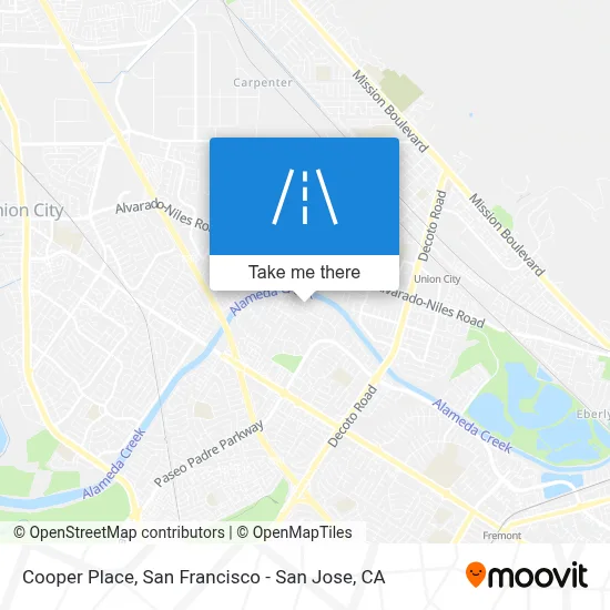 Cooper Place map