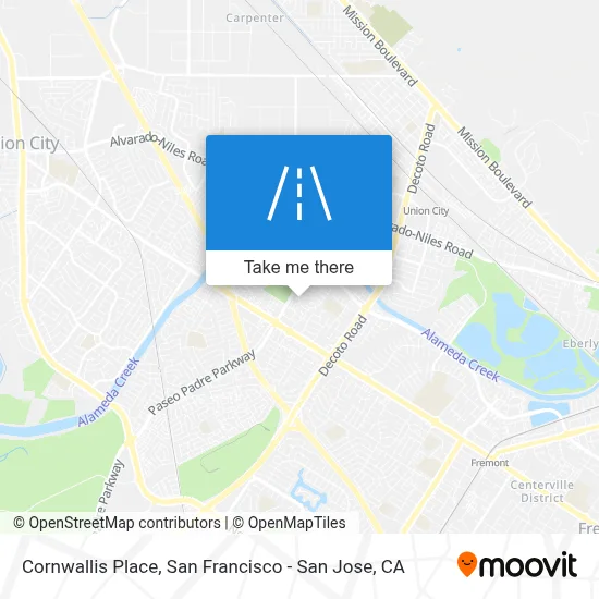 Cornwallis Place map