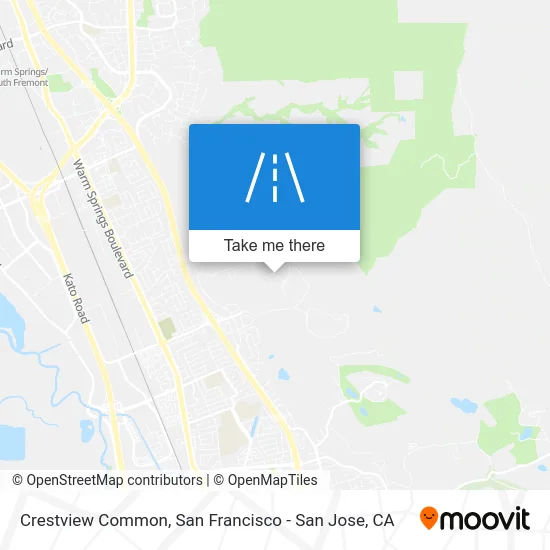 Crestview Common map