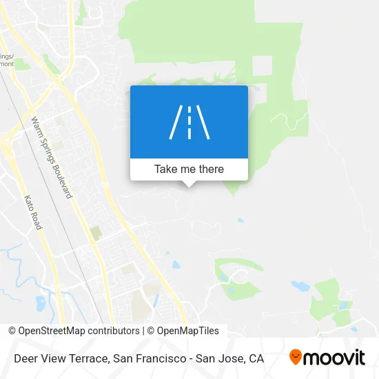 Deer View Terrace map