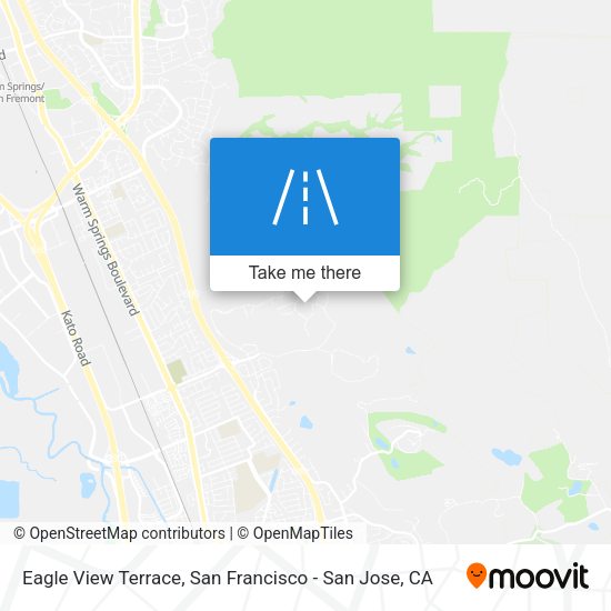 Mapa de Eagle View Terrace