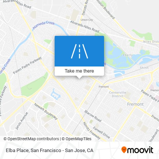 Elba Place map