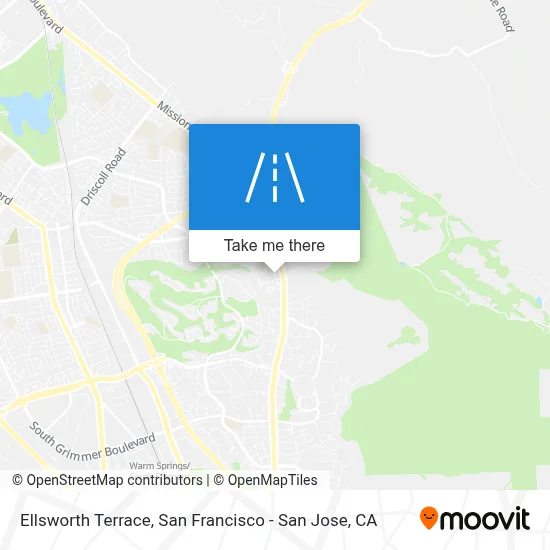 Ellsworth Terrace map