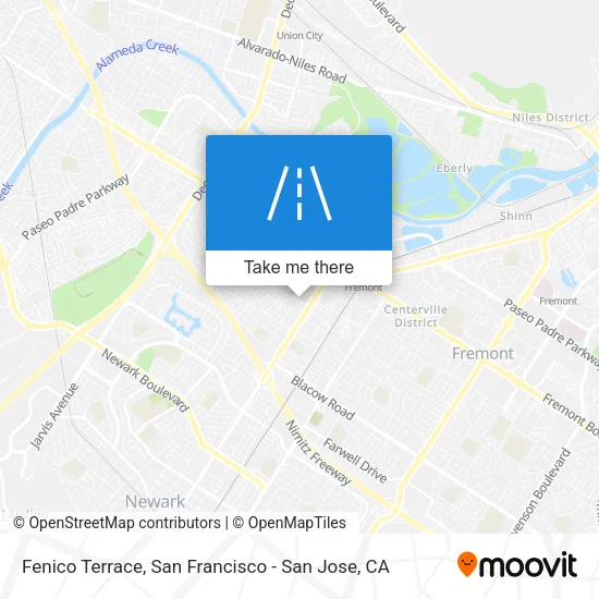 Mapa de Fenico Terrace