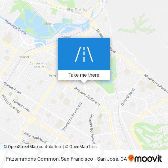 Mapa de Fitzsimmons Common